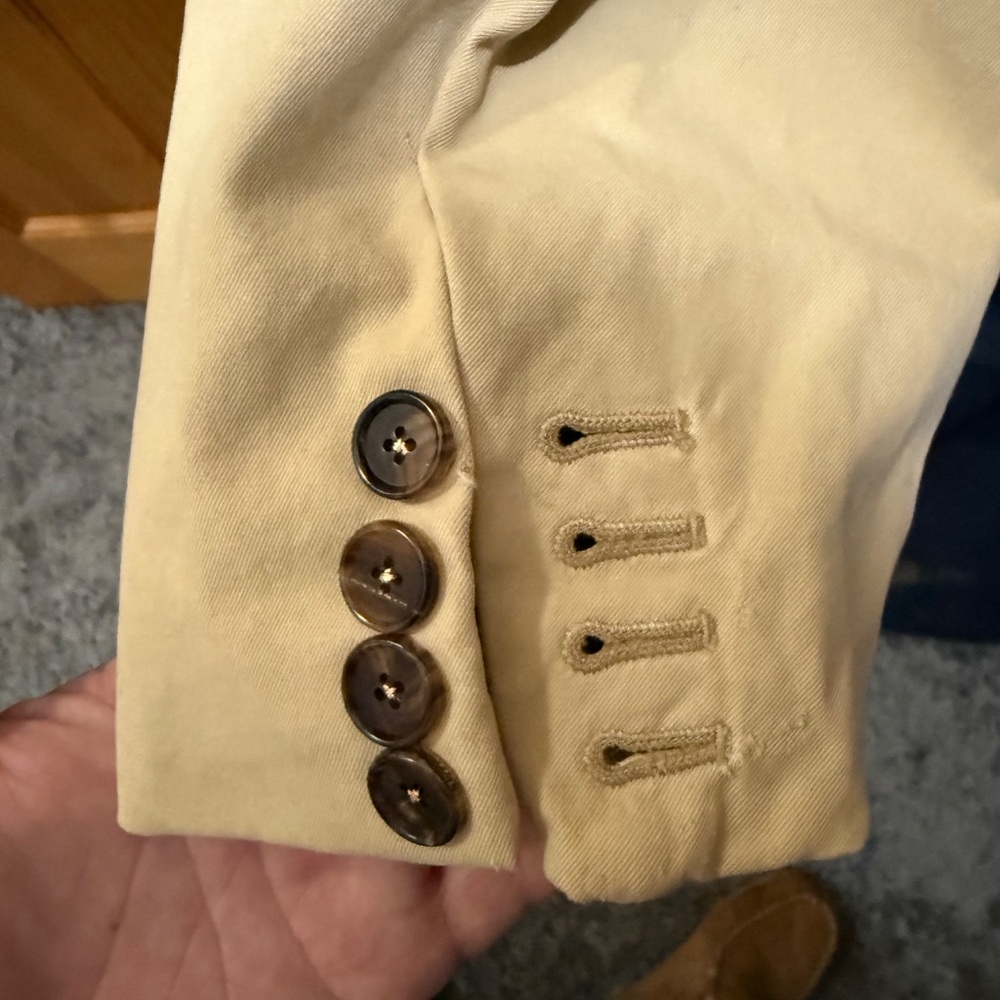 Polo Ralph Lauren Khaki Cotton Unlined Sport Jacket - Picture 5 of 13